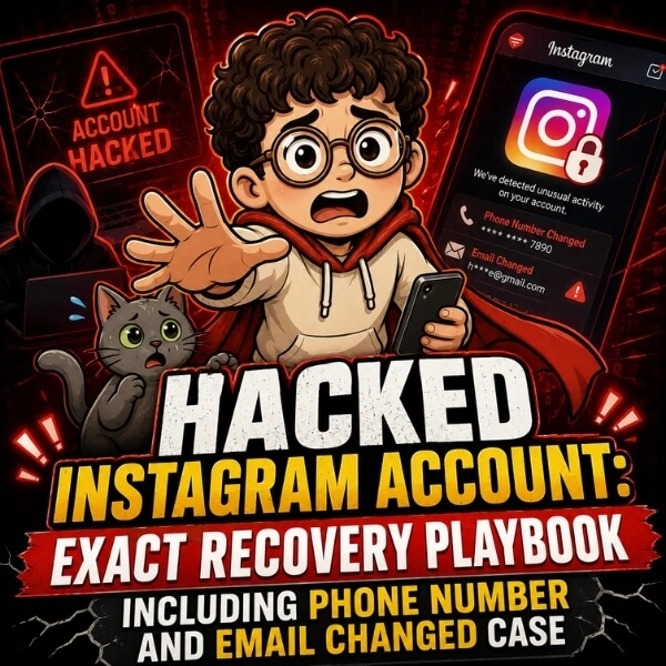 hacked account recovery playbook