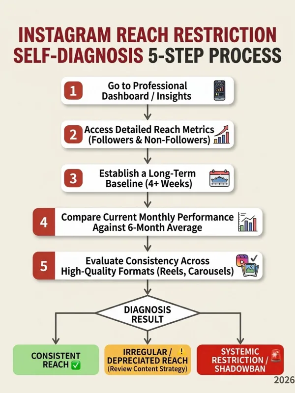 Instagram shadowban self-diagnosis guide