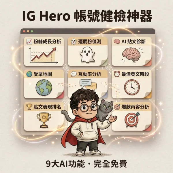ig帳號健檢工具-免費檢測分析限流