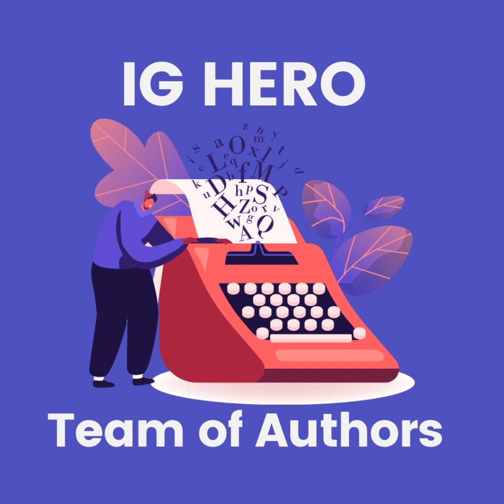 IG HERO Team of Authors