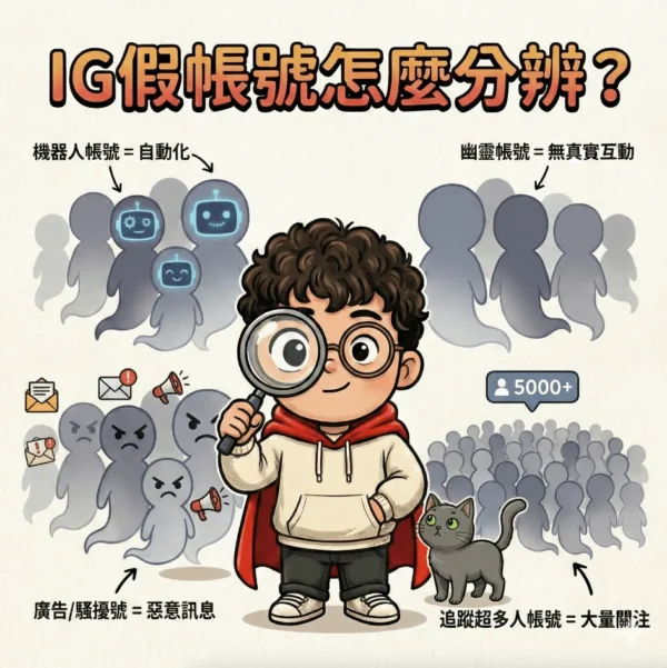 如何分辨ig假帳號-詳解