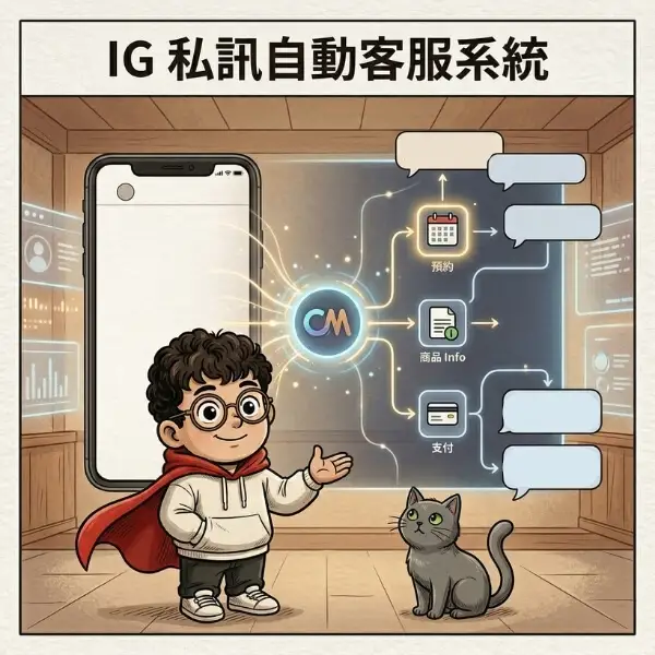 ig私訊客服系統-如何使用manychat加claude讓ig私訊自動回復完全像真人一樣